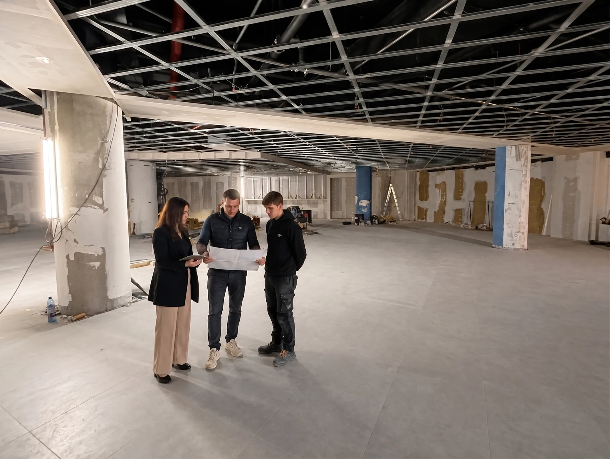 SV DOMUS team at work on site